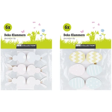 Kniepadata Easter, daudzkrāsaina, 6 gab
