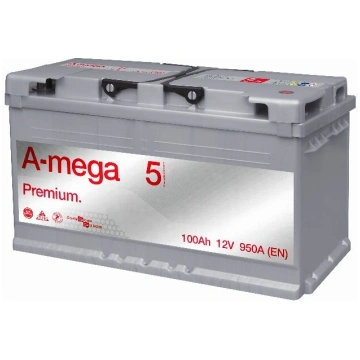 Akumulators Amega Standard M3 12v 100ah 850a A-MEG