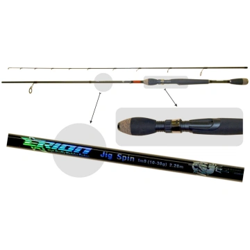 Spinings ERION jig spin im9 2-8gr 2.28m Akara