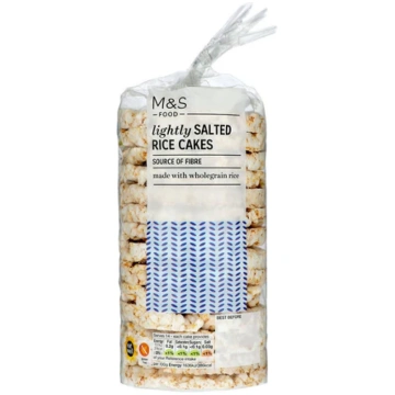 M&S Lightly Salted Rice Cakes 112g