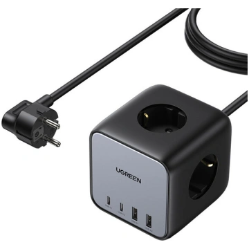 Ugreen Power Strip DigiNest Cube 65W - 3 x Schuko 