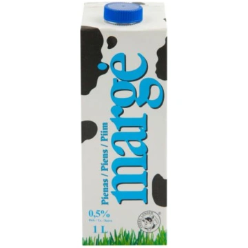 Piens MARGE 0.5 %, UHT, 1 L (450-00987)