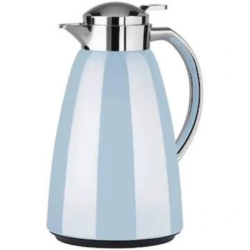 Emsa CAMPO vacuum jug, 1 liter (light blue/stainle