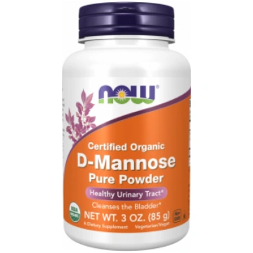 D-Mannose pure powder Now Foods 85 g