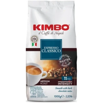 Kimbo Espresso Classico Veselās kafijas pupiņas 1 