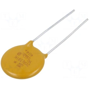 Varistor: zinc-oxide | THT | 250VAC | 320VDC | 390