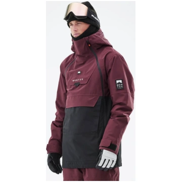 Montec Doom 21 Snowboard Jacket Men Burgundy/Black