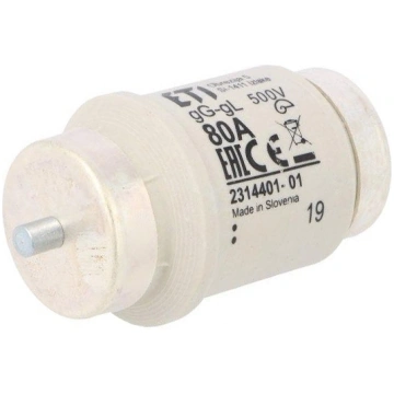 Fuse: fuse; ceramic; 80A; 500VAC; 500VDC; gG; DIV;