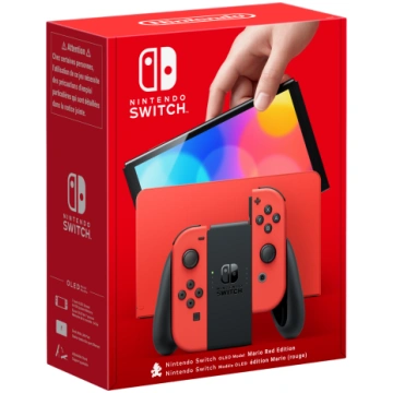 Nintendo Switch – OLED Console Model (Mario Red Ed