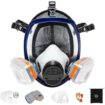 AirGearPro G-750 putekļu necaurlaidīga gāzmaska ar