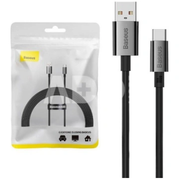 Cable USB do USB-C Baseus Superior 100W 2m (black)