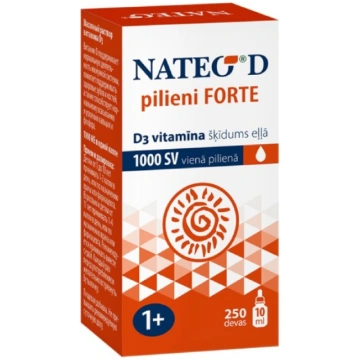 NATEO D Forte 1000 SV pilieni 10 ml
