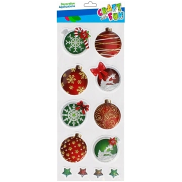 Craft with Fun OZDOBA BN NAKLEJKI PUFFY BOMBKI 12S