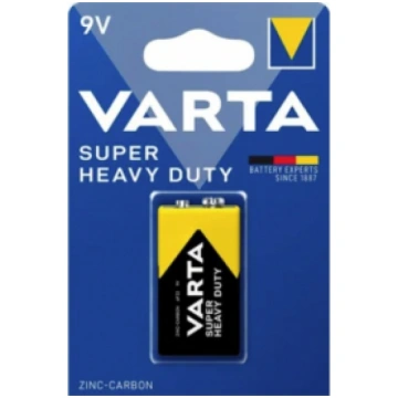 Maxell 9V 6LR61 / 6F22 baterija 9 Volti Varta Zinc