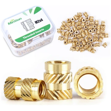 Mintion M2 x 4mm x 3,6mm Threaded Insert Set - 70 