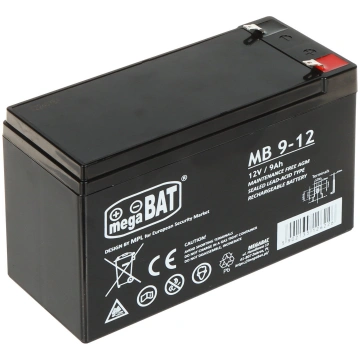 AKUMULATORS 12V/9AH-MB megaBAT