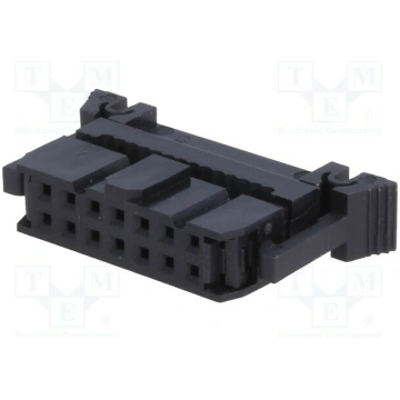 Connector: IDC; plug; female; PIN: 14; IDC; for ri