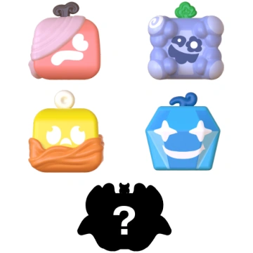 Rotaļlietu figūriņa Blox Fruits Squishy, (krāsa/di