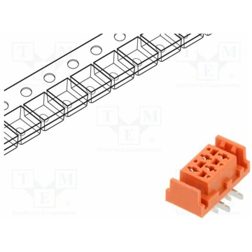 Connector: Micro-MaTch; socket; female; PIN: 4; st