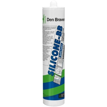 Silikons Den Braven, 300 ml, caurspīdīga krās