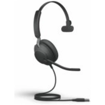 Jabra Evolve2 40 USB-A UC Mono Black austiņas 2408