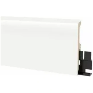 Grīdlīste PVC VIGO 80 white 80x15x2200mm
