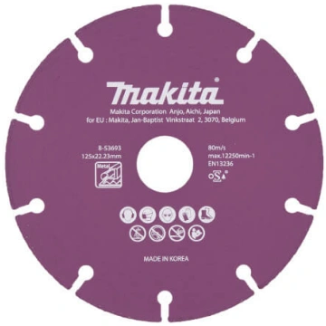 Makita Dimanta griezripa125mm Metālam, Inox B-5369