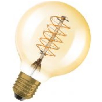 LED Spuldze Vintage 1906 GLOBE 80 DIM 37 4.8W E27 