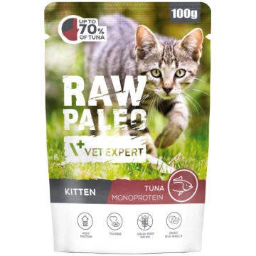 VetExpert Raw Paleo Kitten Cat Tuna 100g 16104168 