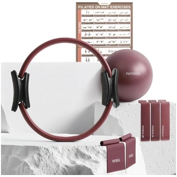 PhysKcal Pilates komplekts | 38 cm Pilates gredzen