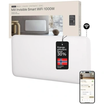 Mill Invisible Smart WiFi Heater | PA1000WIFI4 | P