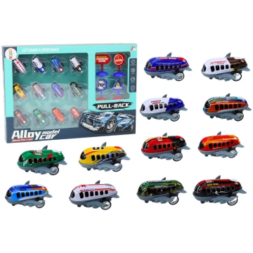 Rotaļu transportlīdzekļu komplekts Lean Toys Plane