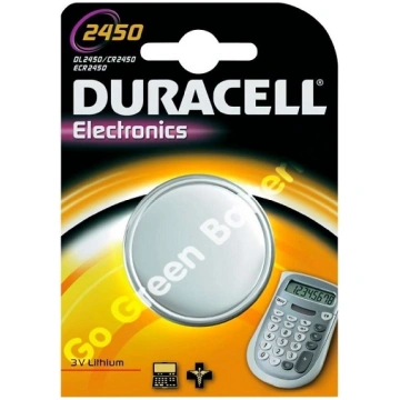 Duracell CR2450 litija baterija automašīnu atslēgā