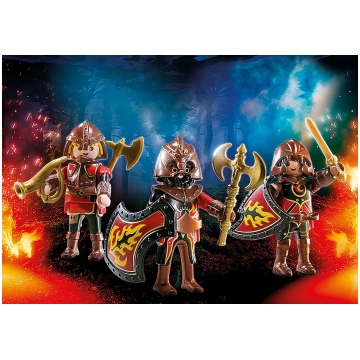 Playmobil Set of 3 Burnham Raiders - 70672 ( 40087