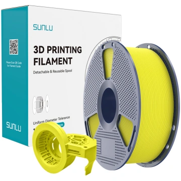 Sunlu PETG High-Speed Matte Filament (Yellow)