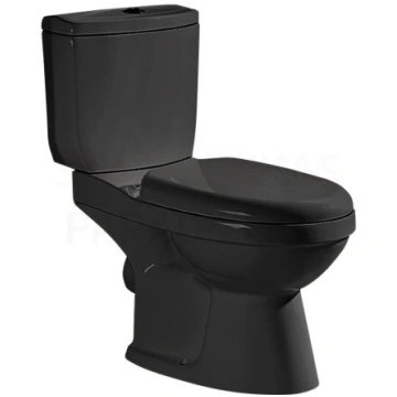 GOTLAND WC tualetes pods IRIDA Black (horizontalai