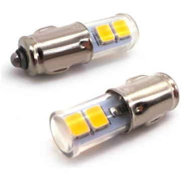 LED spuldze BA7S 12V 250lm silti balta MotoLEDy