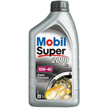 Motoreļļa Mobil 10W 40 Super 2000 1L 10W-40 Somija