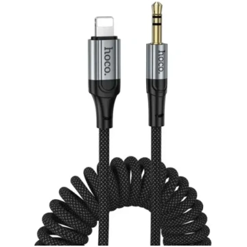 Hoco UPA33A AUX kabelis 3.5mm uz Lightning 1.5m me