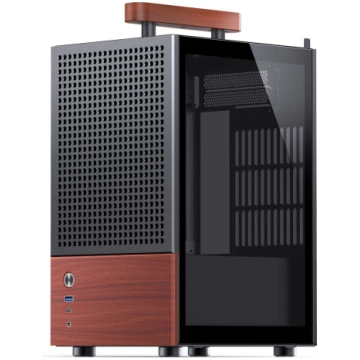Jonsbo T6 PC Case, Mini-Tower, Mini-ITX, Tempered 