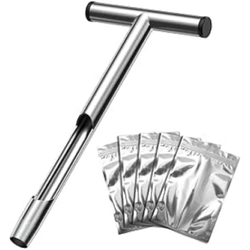 Housolution augsnes paraugu zonde, 35 cm T-veida a