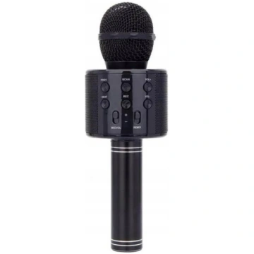 Karaoke bezvadu mikrofons bērniem, melns Nav norād