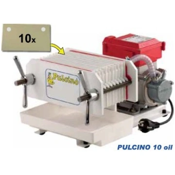 Pulcino 10 Oil automātisks presfiltrs priekš pārti
