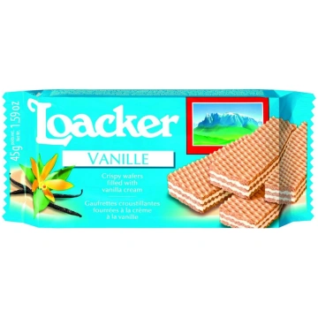 Vafeles Loacker Classic Vanille 45gx12