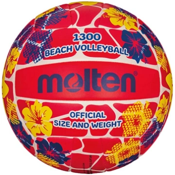 Volejbola bumba Molten, 5 izmērs, sarkana krās