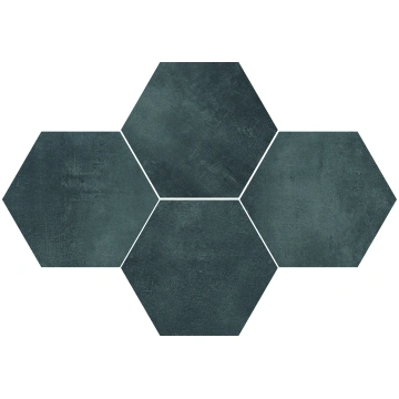 Flīzes, akmens Stargres Stark Graphite Hexagon 590