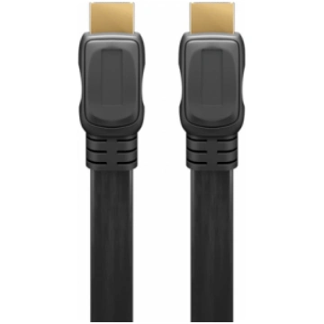 GOOBAY ĀTRGAITAS HDMI PLAKANAIS KABELIS AR ETHERNE