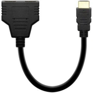 Adapteris Savio HDMI Splitter Male - 2 x HDMI Fema