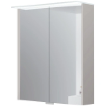 Spoguļskapītis Kame Loft 60 ar 2 spoguļdurvīm, LED