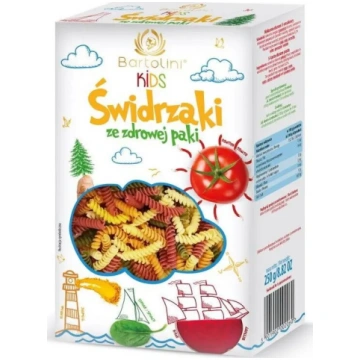 Bartolini Świdrzaki makaroni bērniem, spirālītes, 